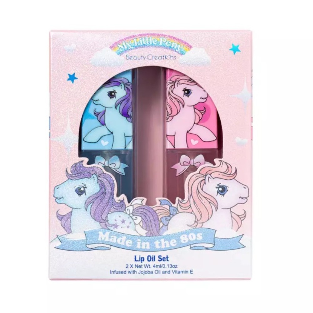 🌈 My Little Pony x Beauty Creations Made in the 80's Lip Oil Set